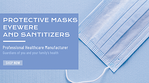 Protective Mask Promotion Fashion Simple Style Poster Ecommerce Banner