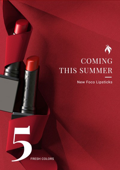 Lipsticks New Arrival Promotion Poster
