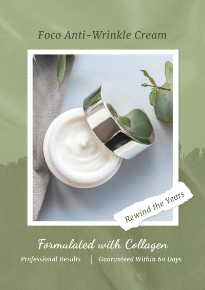 Anti-Winkle Cream Commercial Poster