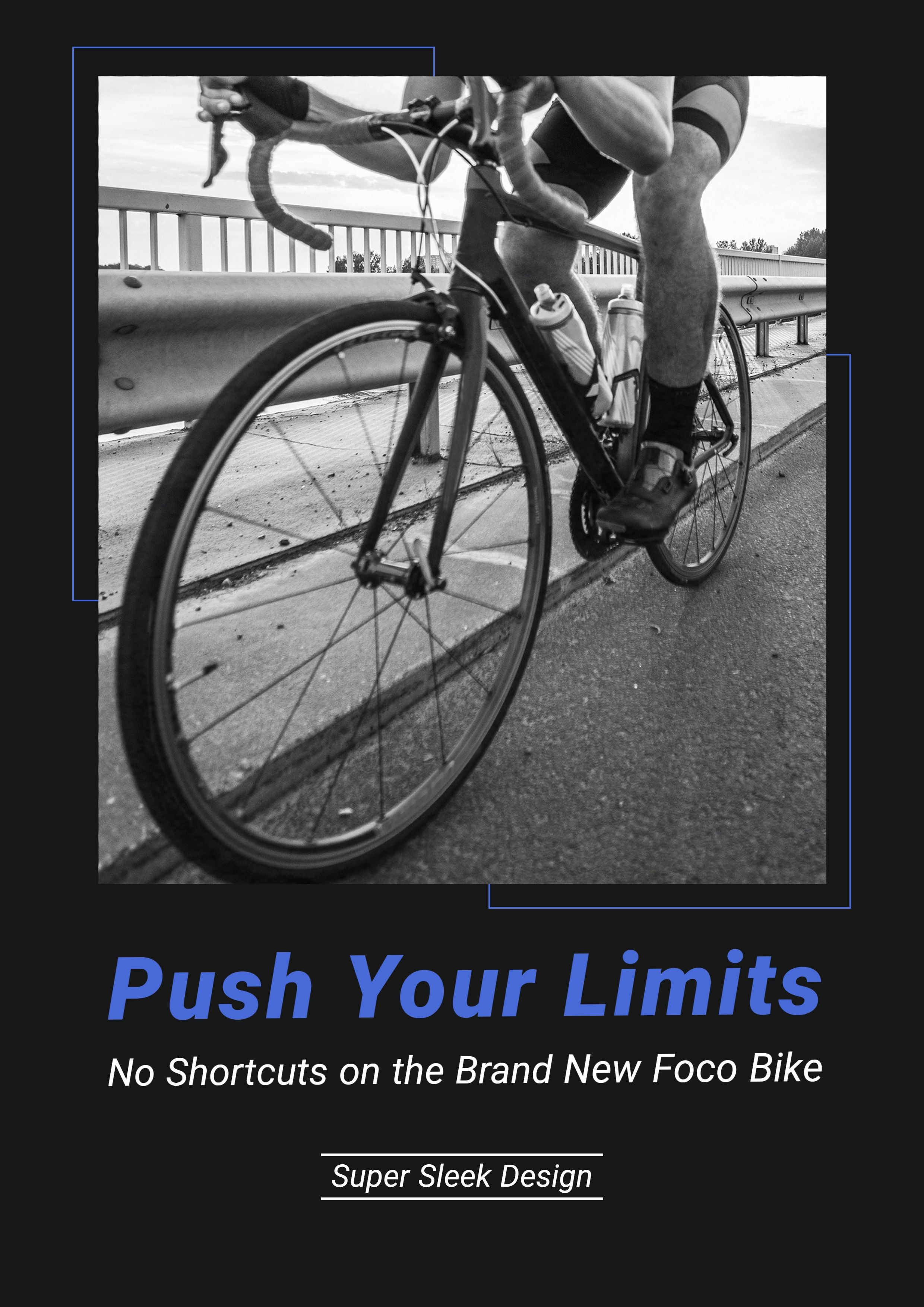 Bicycle New Arrival Propaganda Commercial Use Poster