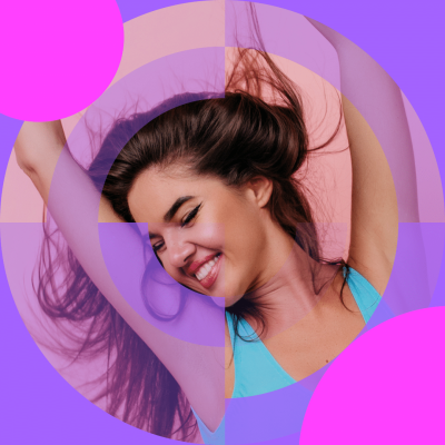 Woman Dancing with Music Instagram Post Image