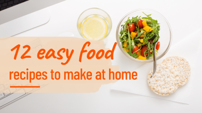 Easy Homemade Food Recipes YouTube Thumbnail