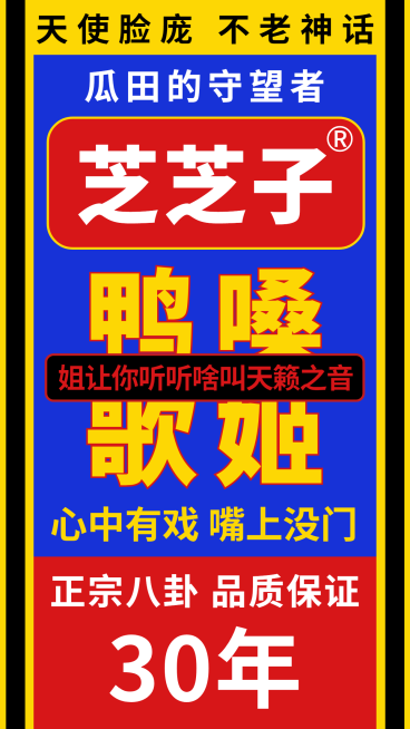 土味撞色大字报宣传海报明星应援预览效果