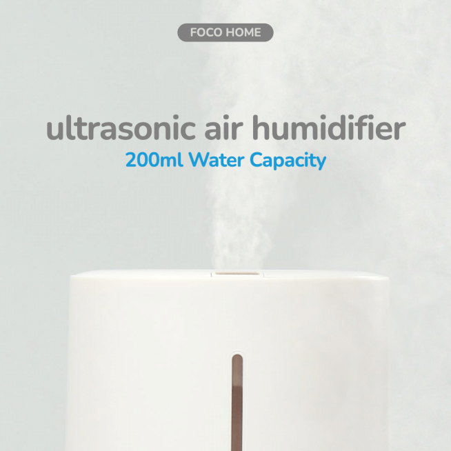 Ultrasonic Air Humidifier Ecommerce Product Image预览效果