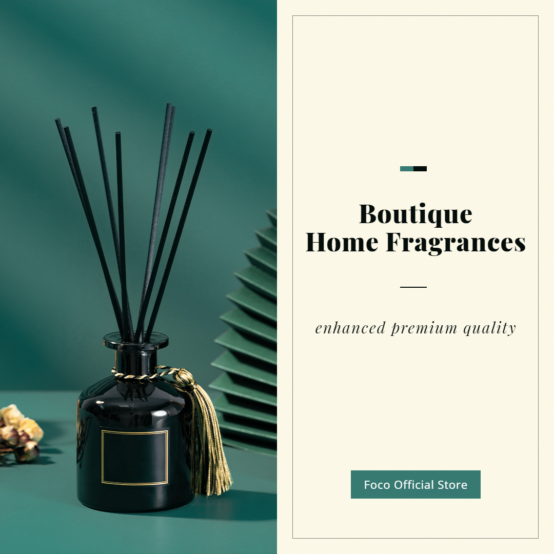 Home Fragrance Scented Sticks Ecommerce Product Image预览效果