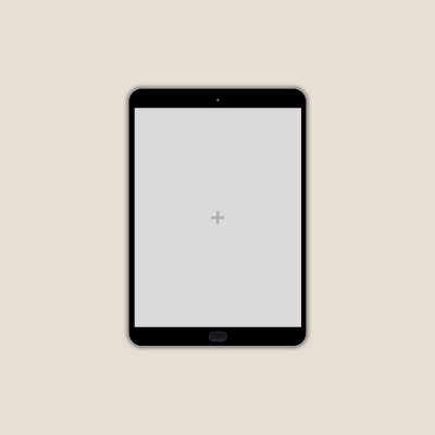 Minimalist Ipad Interface Simulation Instagram Post