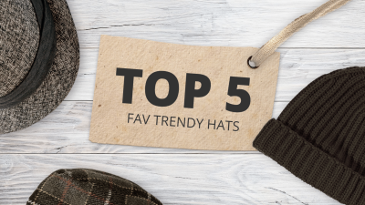 Fashion Trendy Hats Display YouTube Thumbnail
