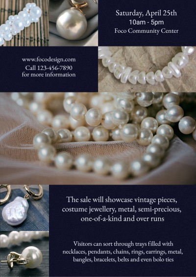 Second Hand Products Display Promotion Flyer