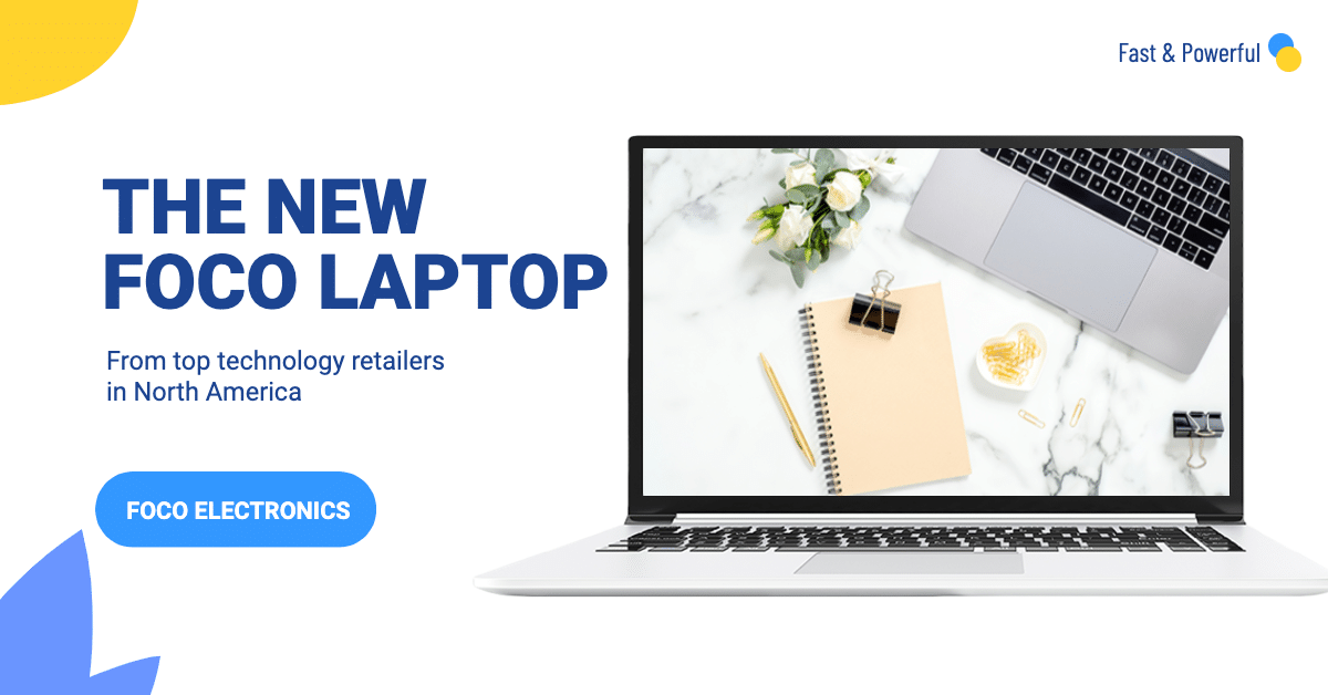 Laptop Discount Sales Ecommerce Banner预览效果