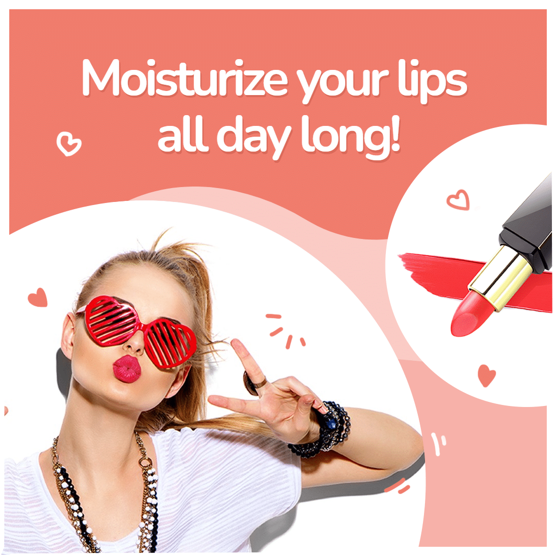 Hand Painted Love Heart Fresh Style Lipsticks New arrival Ecommerce Product Image