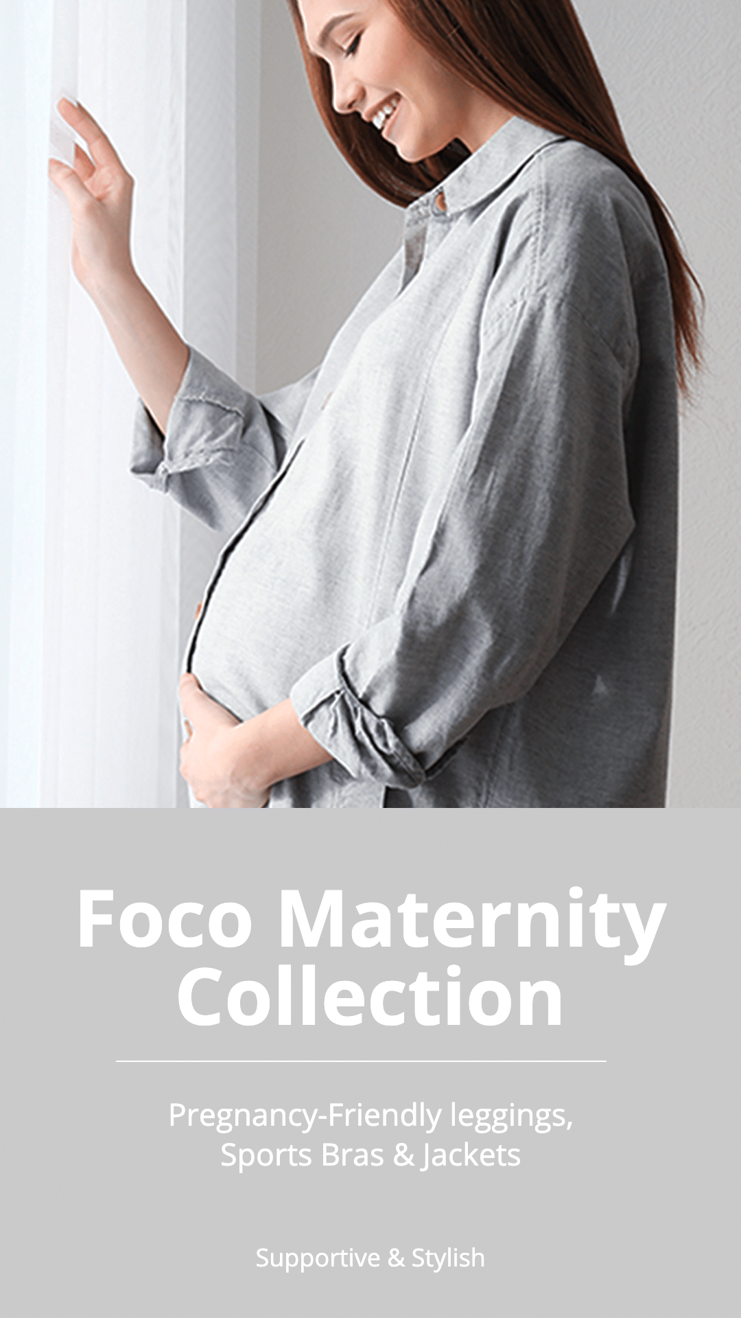 Simple Maternity Collection Promotion Ecommerce Story预览效果