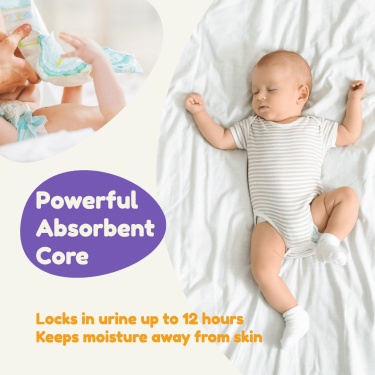 Baby Diapers Ecommerce Product Image