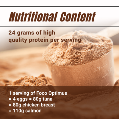 Simple Albumen Powder Ecommerce Product Image