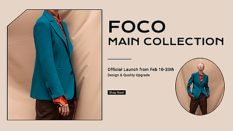 Men’s Clothing New Collection Promotion Template Simple Style Poster Ecommerce Banner
