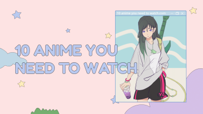 Comic Anime Recommendation YouTube Thumbnail