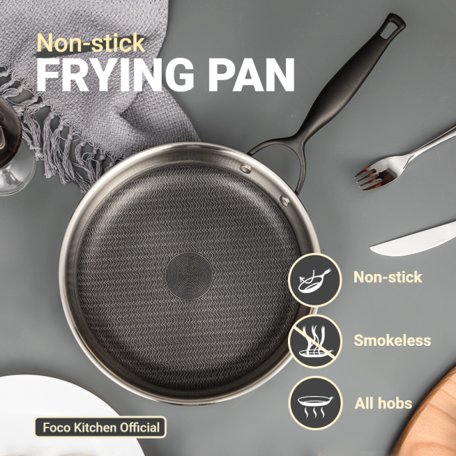 Gold Circle Icon Simple Fashion Frying Pan Introdution Display Ecommerce Product Image预览效果