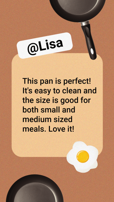 User Feedback Template Fashion Simple Style Poster Ecommerce Story预览效果
