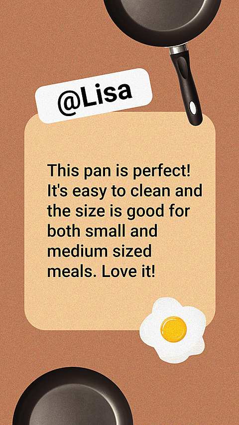 User Feedback Template Fashion Simple Style Poster Ecommerce Story