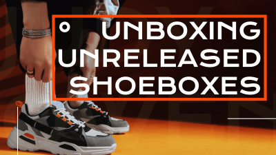 Fashion Sport Shoes Display YouTube Thumbnail