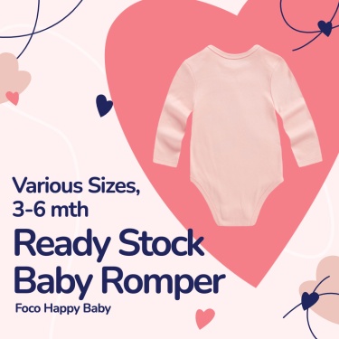 Cute Baby Clothes Display Ecommerce Product Image