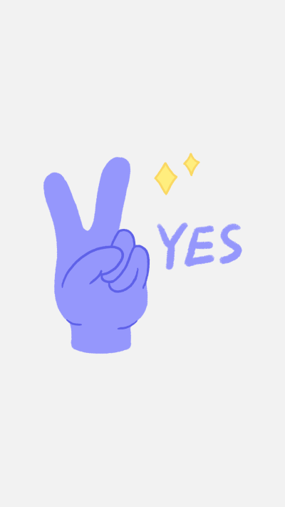 Fresh Stars Decorate Yes Hand Gestures Instagram Highlight