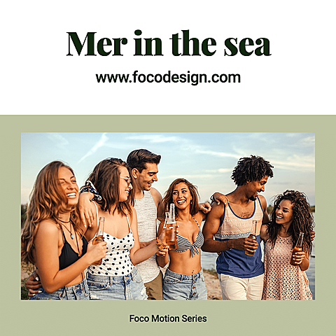 Friends Group Photo Literary Women's Swimwear Promotion Ecommerce Product Image