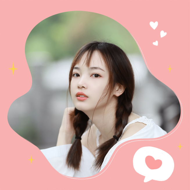 情人节情侣头像简约可爱女生预览效果
