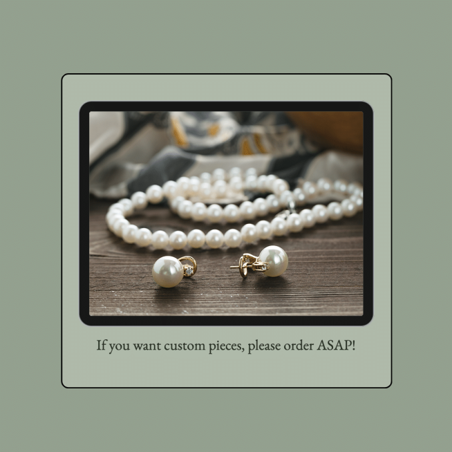 Literary Handmade Jewelry Display Promo Ecommerce Product Image预览效果