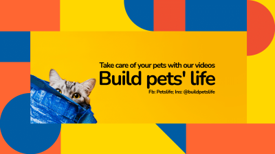 Creative Build Pet's Life YouTube Cover