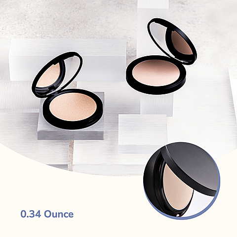 Portable Pressed powder with Mirror Ecommerce Product Image