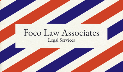 Law Associates Introduction Business Card