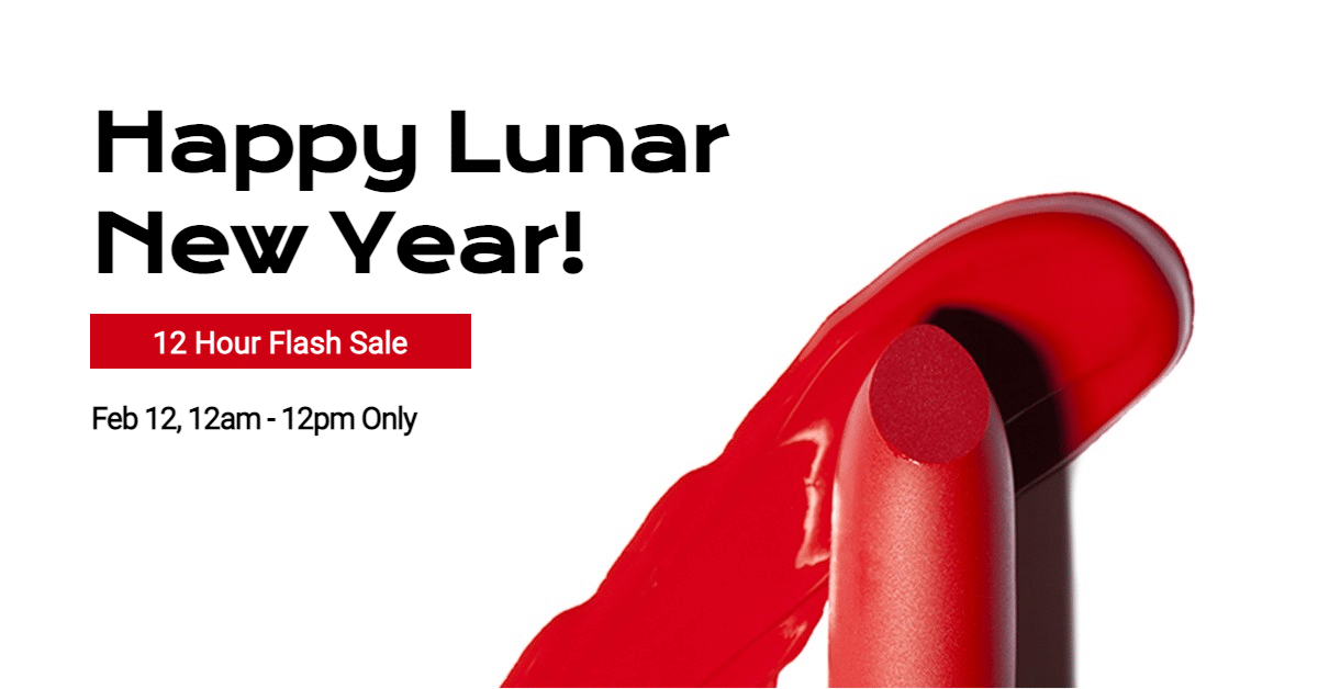 Makeup Festival Lunar New Year Promotion预览效果