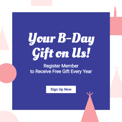 Blue Square Element Fashion Birthday Special Gift Ecommerce Product Image