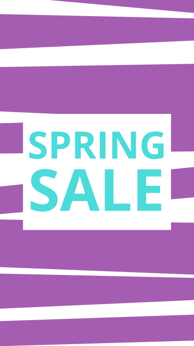 Simple Fashion Stripe Background Spring Sale Instagram Highlight