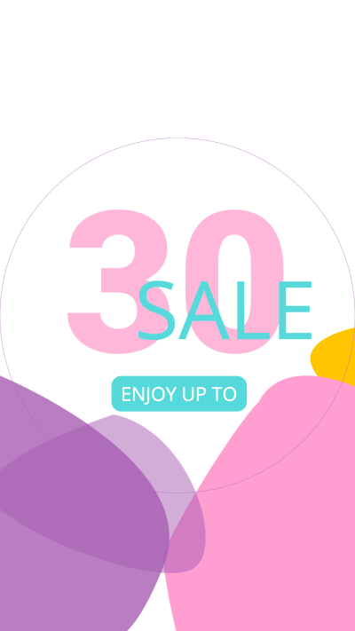 Fashion Color Block Circle Element Marketing and Sales Instagram Highlight
