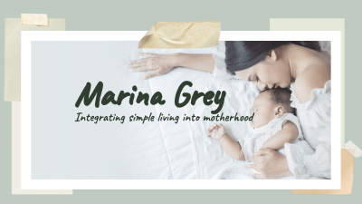 Simple Fashion Parenting Group Photo YouTube Cover