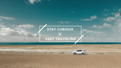 Travel Blogger Scenic Spot Propaganda Template Poster YouTube Cover