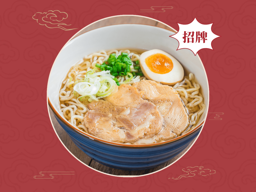 餐饮面馆外卖套装美团主图预览效果