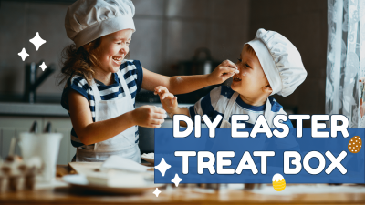 Children DIY Easter Treat Box Simple Fashion Style YouTube 