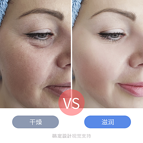 产品使用前后对比图海报