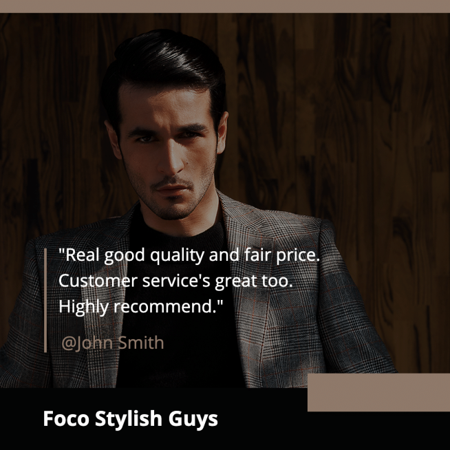 Grey Line Element Minimalist Men's Wear Users Feedback Ecommerce Story预览效果