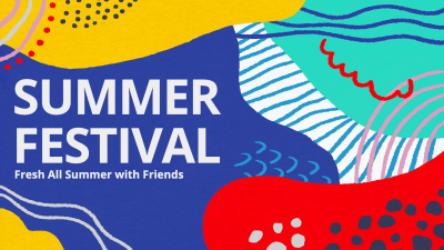 Creative Summer Festival Facebook Event Cover