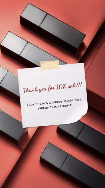 Makeup Cosmetics Customer Gratitude Ecommerce Story预览效果