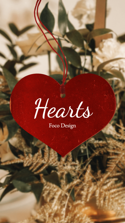 Valentine's Day Heart Shaped Text Hearts Instagram Highlight