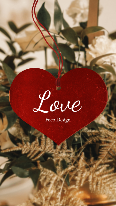 Valentine's Day Heart Shaped Text Love Instagram Highlight