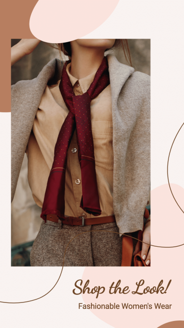 Fashion Women's Clothing Store Seller Show Ecommerce Story预览效果