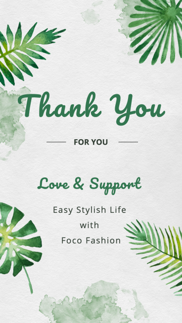 Green Leaf Surround Fresh Style Women's Clothing Store Customer Care Ecommerce Story预览效果