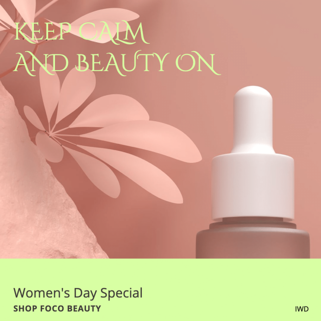 Woman’s Day Products Promotion Fashion Simple Style Poster Ecommerce Story预览效果