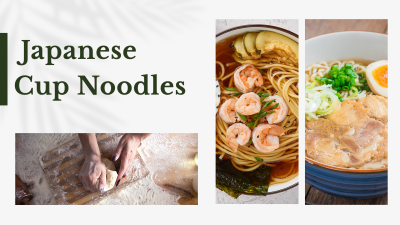 Japanese Cup Noodles YouTube Thumbnail
