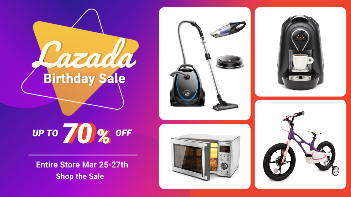Anniversary Store Celebration Products Promotion Fashion Simple Style Poster Ecommerce Banner预览效果